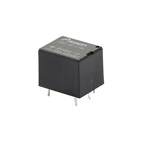 PCB Relay AS3F 1C/O T73 Cube relays 7A/10A  Sealed Type
